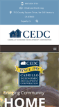 Mobile Screenshot of cabrilloedc.org